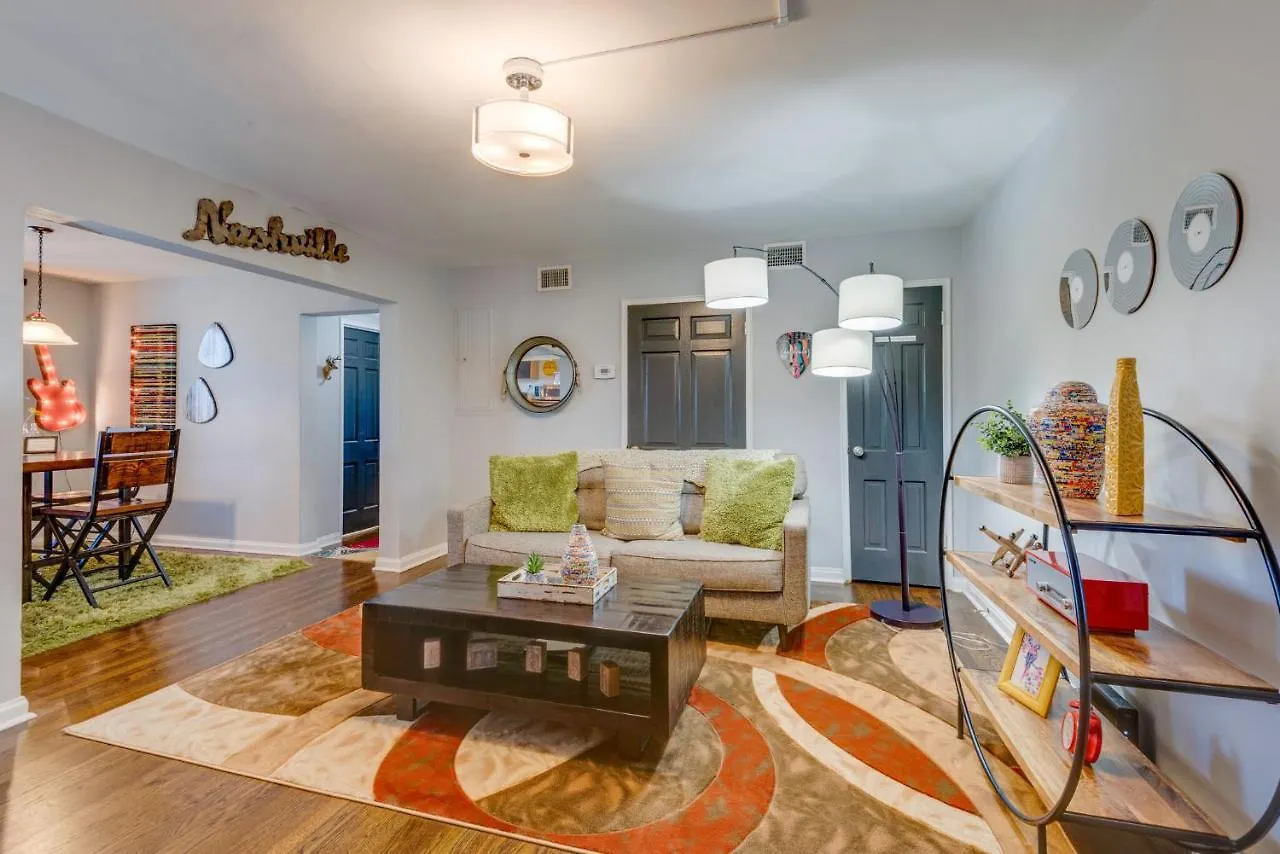 Lägenhet One Br By Vanderbilt Close To Music Row -106 Nashville